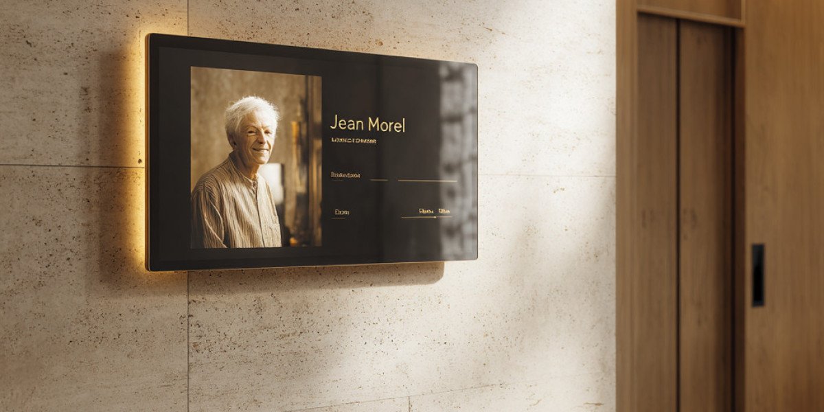 Affichage dynamique funéraire : moderniser l’accueil et l’information des familles