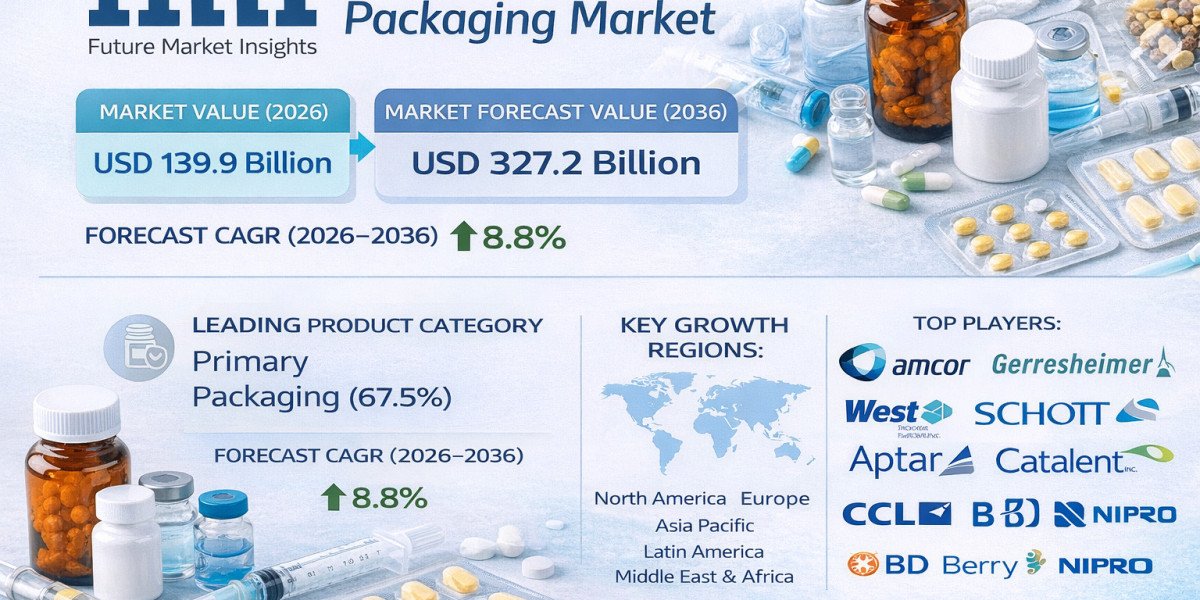 Pharmaceutical Packaging Market to Reach USD 30.9 Billion by 2036